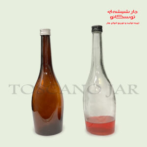 بطری شیشه ای مدل شیراز